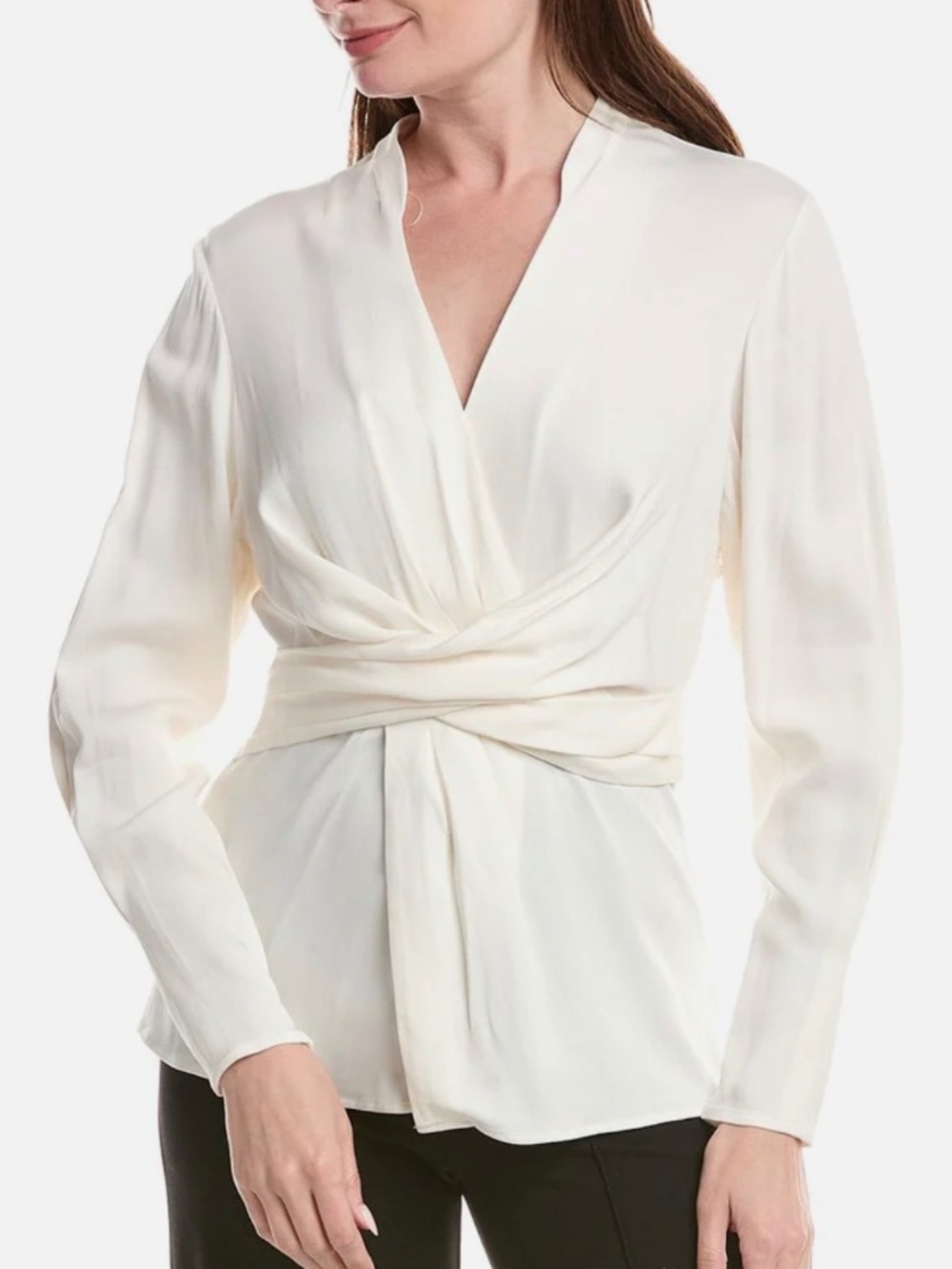 NWT Hugo Boss Womens Bimkai Wrap Top Size 6